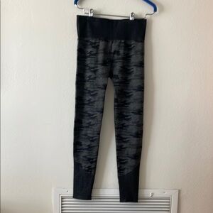 Ryka Black and Gray Camouflage Leggings